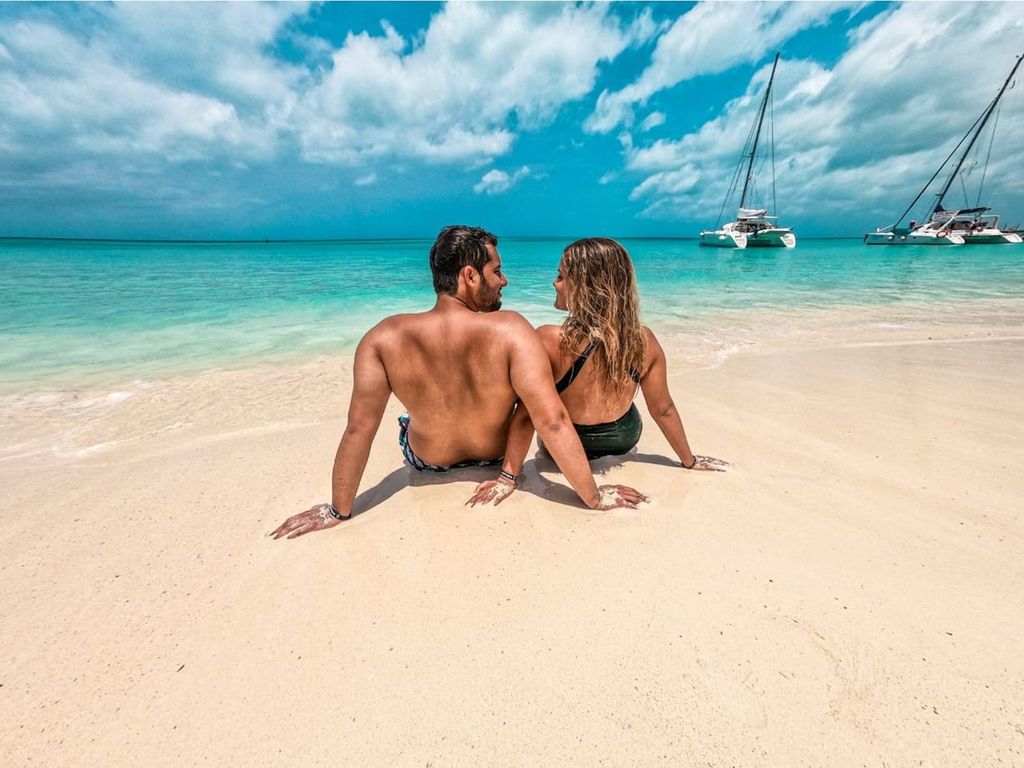 Cozumel: Katamaran-Tour zur Isla de la Pasión