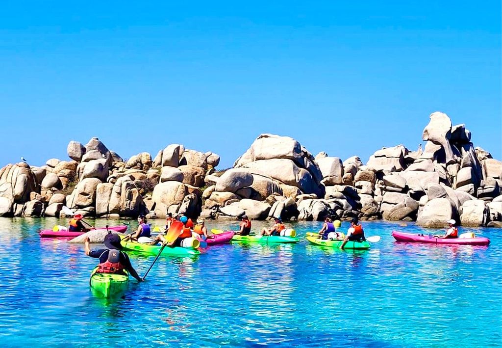 Bonifacio: Kajaktour auf dem Meer zum Lavezzi-Archipel 