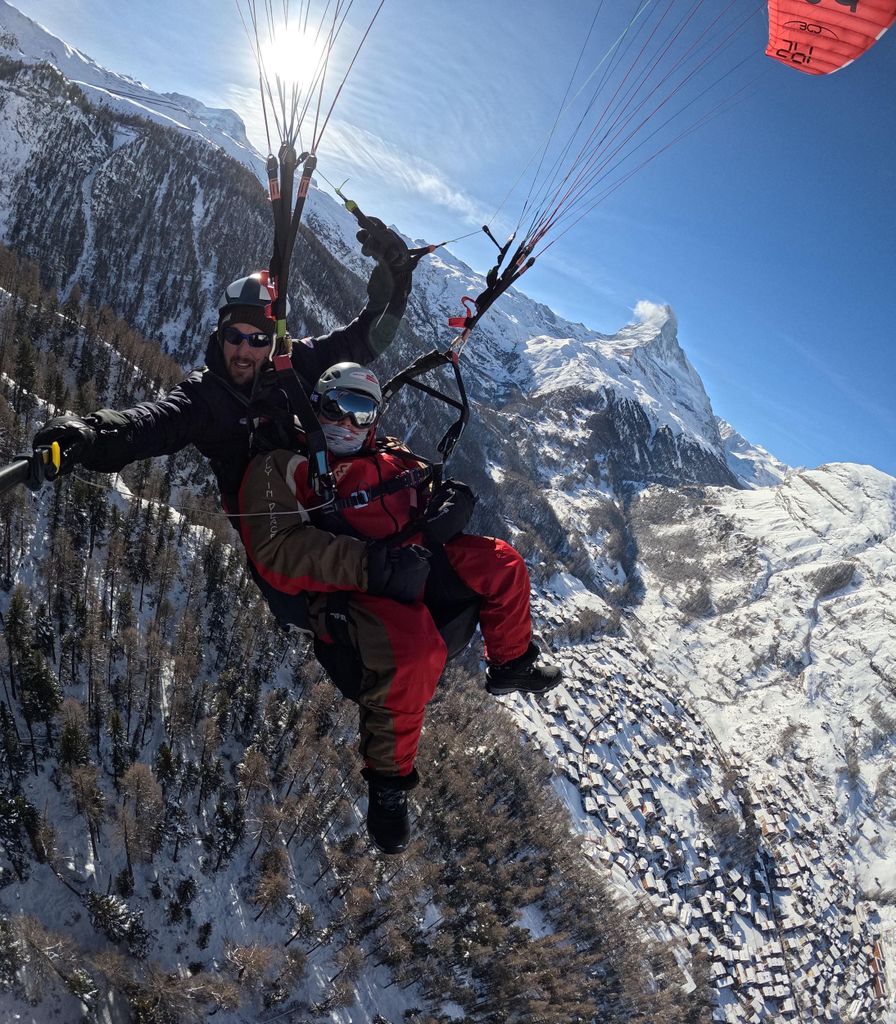 Zermatt: Tandem-Paragliding-Flug - Beste Matterhorn-Aussichten