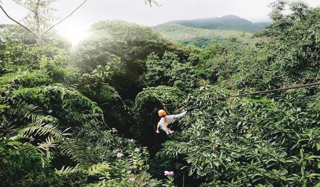 Insel Mahe: Zip Lining und Schnorchelausflug zum Meerespark