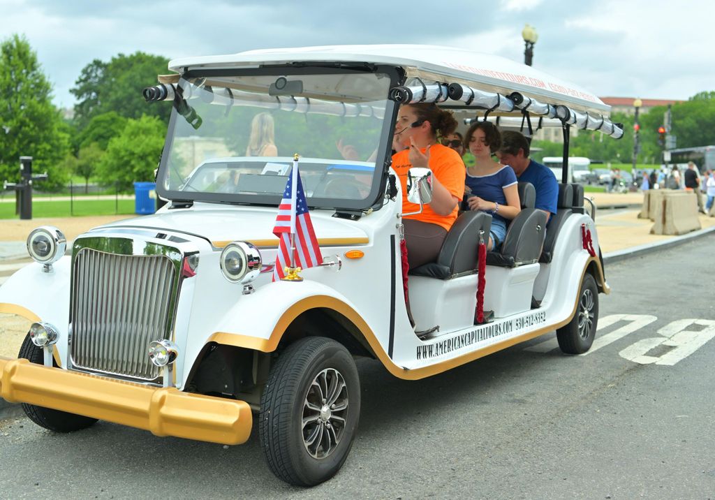 Washington, D.C.: Geführte Denkmal- und Geschichtstour mit dem E-Cart