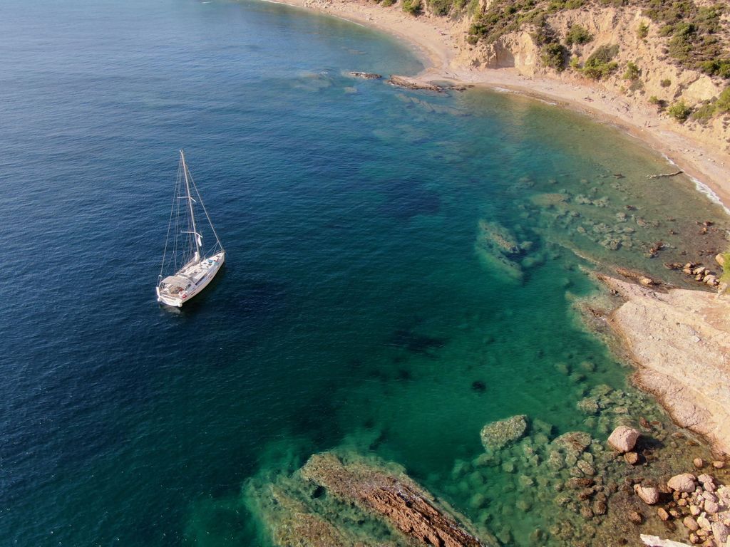 Thasos: Private tägliche Segeltörns mit Skipper