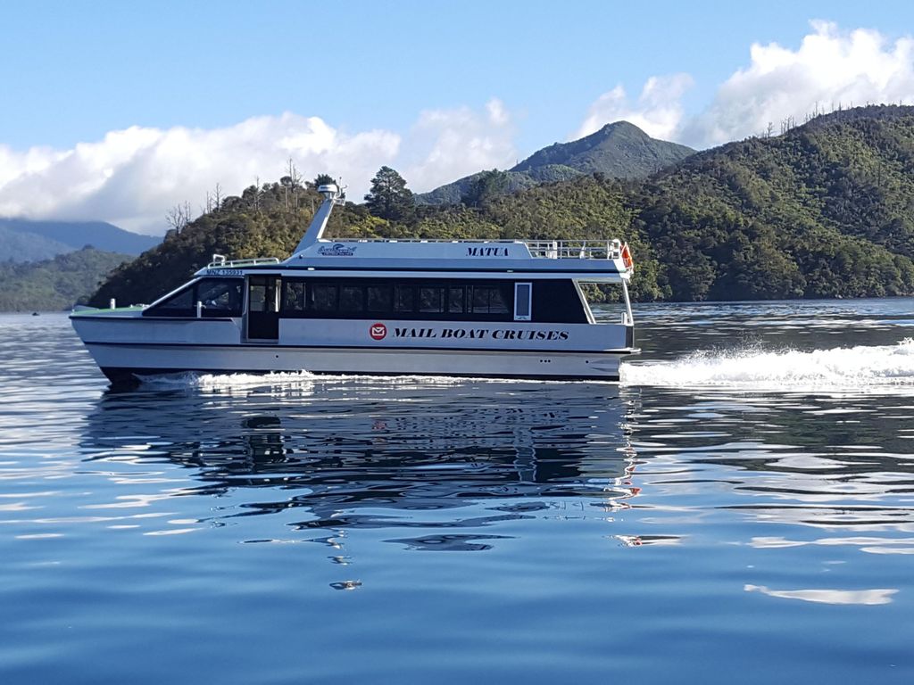 Queen Charlotte Sound Mail Boat Cruise ab Picton