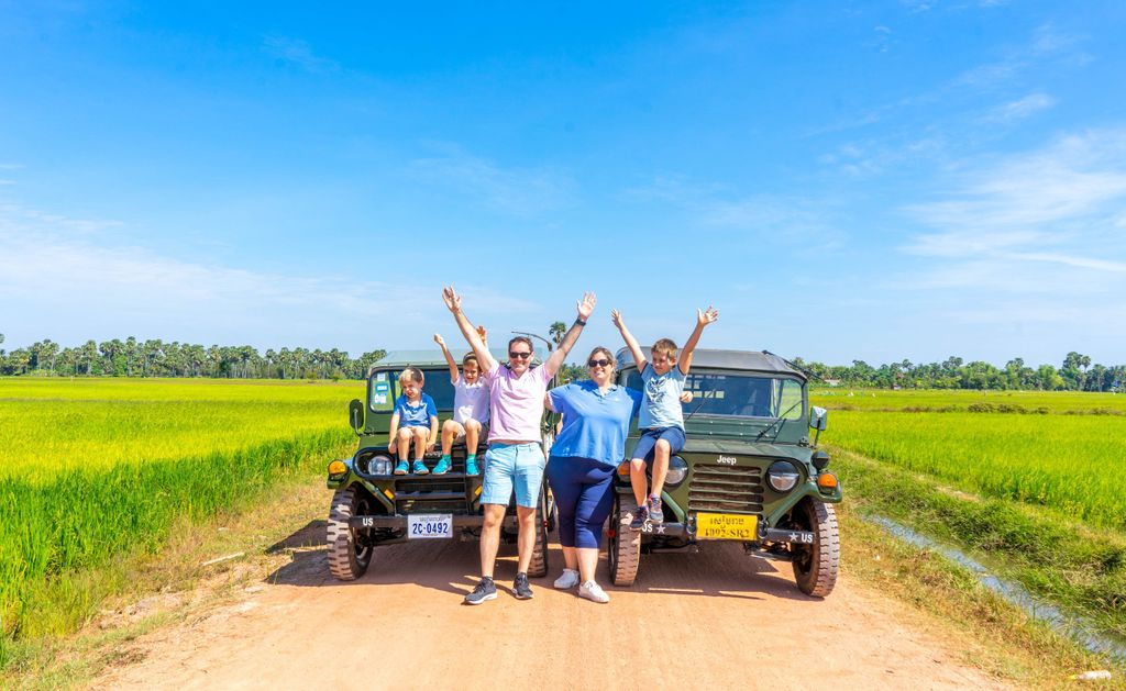 Siem Reap: Jeep-Tour durch die Landschaft / SUV verfügbar