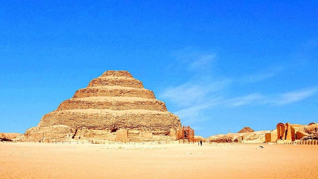 Von Port Said: Privater Tagesausflug zu den Pyramiden von Gizeh und Sakkara