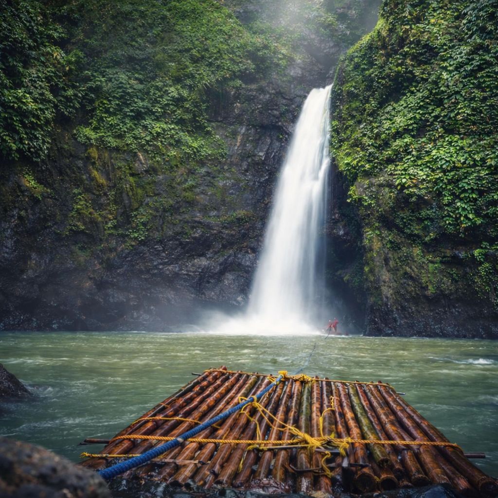 Privat: Pagsanjan-Wasserfälle & Vulkan-Taal-Tour (2in1)