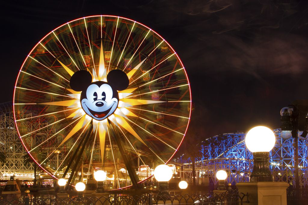 Riesenrad im Disneyland in Anaheim