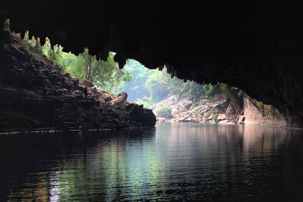 Kong Lor Höhle in der Provinz Khammuan