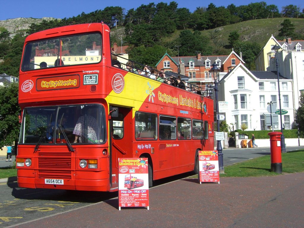 Llandudno: City Sightseeing Hop-On/Hop-Off-Bustour