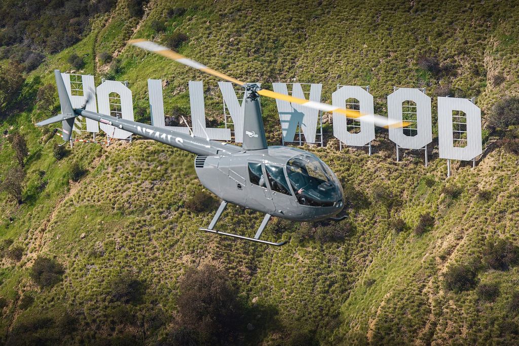 Hollywood Sign & Universal Studios: Hubschrauber-Tour