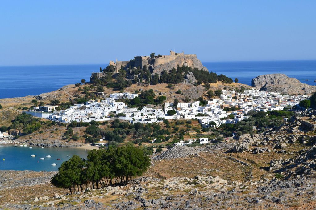 Von Rhodos aus: Lindos und 7-Quellen-Tal Bustour