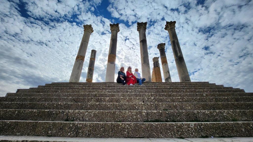 Einfacher Transfer von Fes nach Chefchaouen über Volubilis