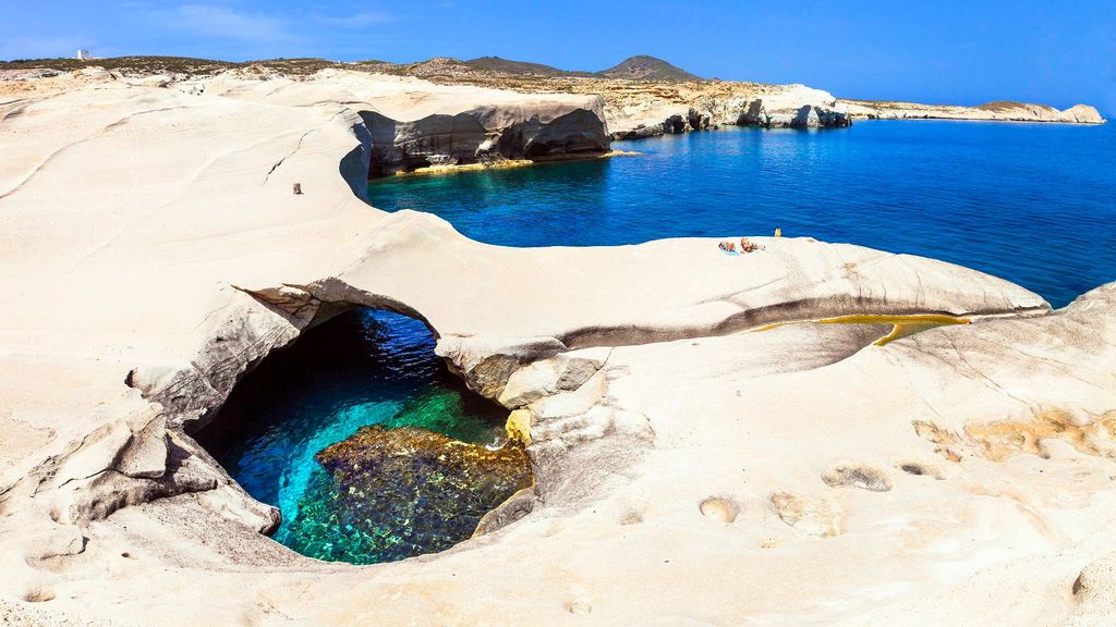 Von Sifnos aus: Kimolos und Nord Milos Speedboat Tour