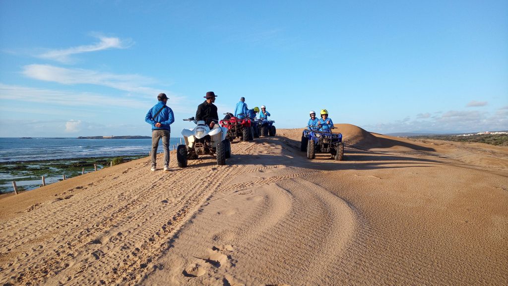 Essaouira P12: 1-stündige Quad-Tour und 1-stündiger Dromedarritt