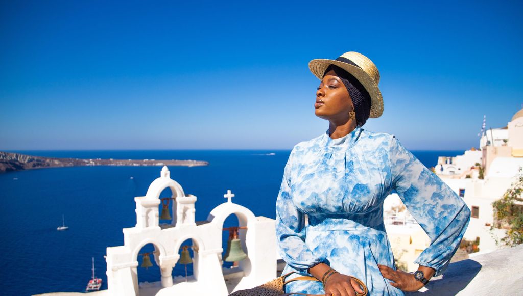 Santorini: 40-minütiges Fotoshooting in Oia