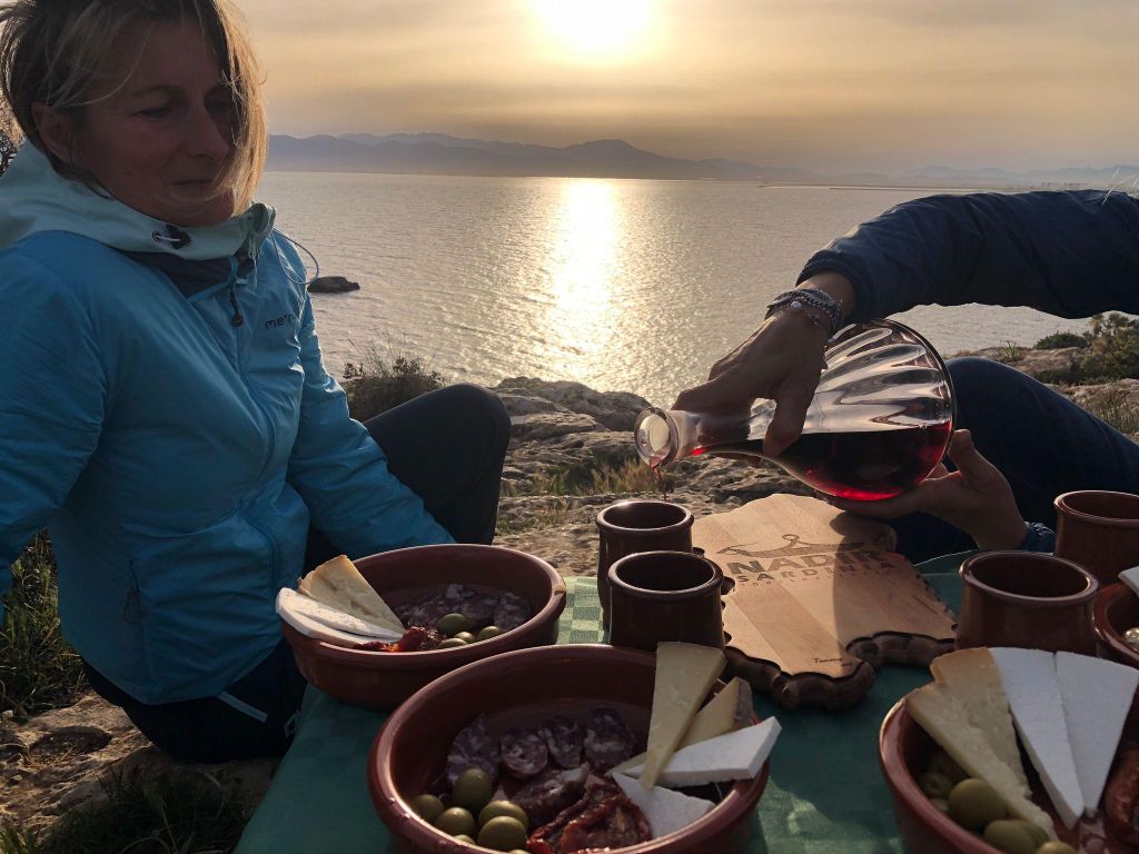 Cagliari Sonnenuntergang Tour mit Aperitif - Leuchtturm Capo S.Elia