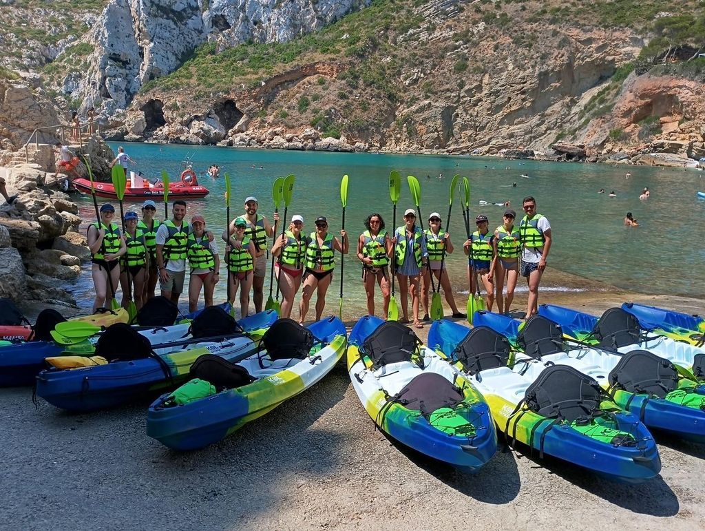 JAVEA-PLAYA GRANADELLA: KAJAKTOUREN DURCH DIE BUCHTEN VON GRANADELLA
