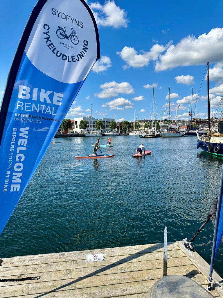 Svendborg: Stand-Up-Paddleboard-Verleih