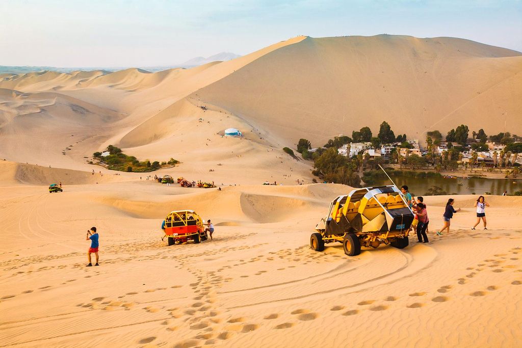 Von Huacachina: Buggy in den Huacachina-Dünen + Sonnenuntergang