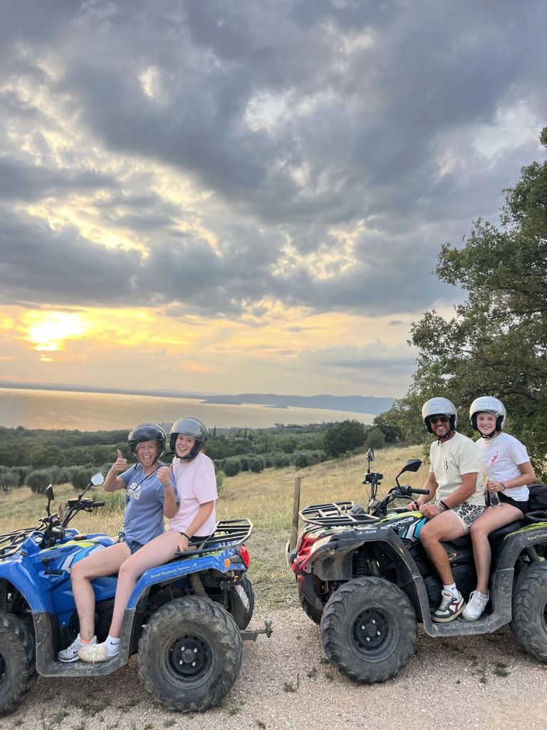 Trasimenischer See: Panorama-Quad-Tour ab San Savino