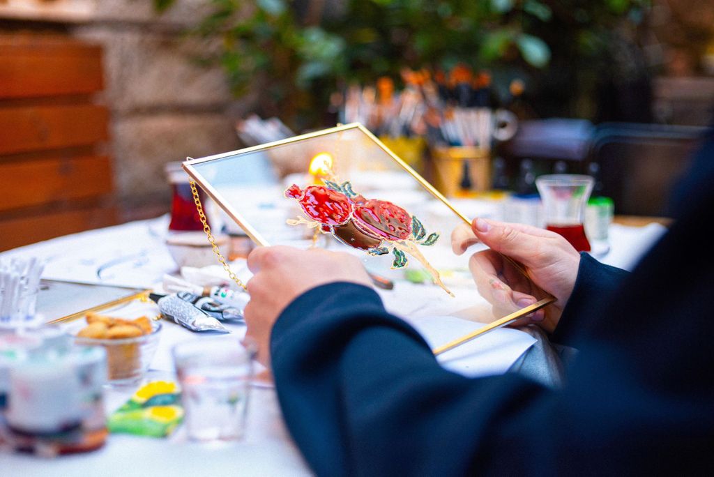 Istanbul: Workshop zur traditionellen Glasmalerei