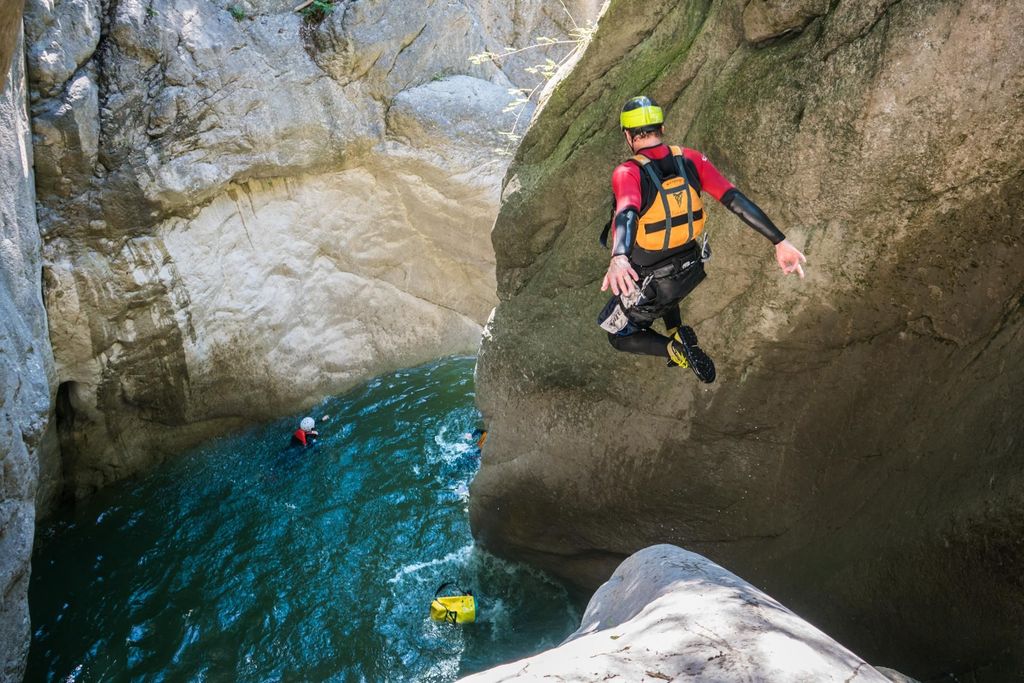 Von Interlaken aus: Canyoning Chli Schliere