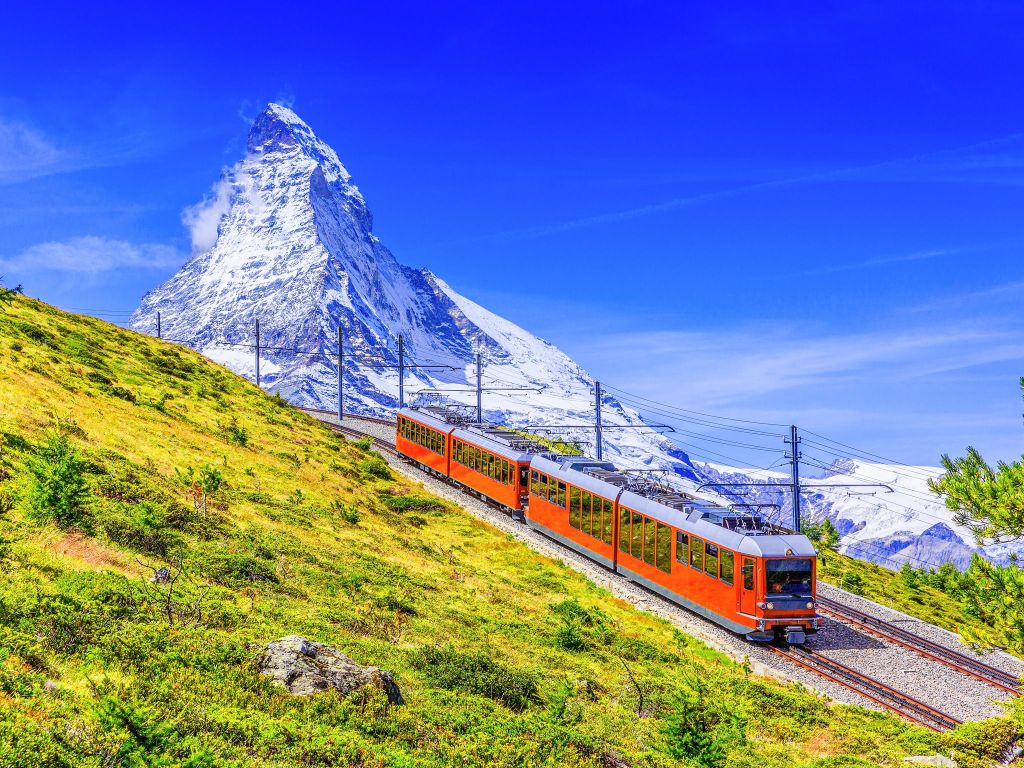 Von Zermatt: Zahnradbahn-Ticket zum Gornergrat