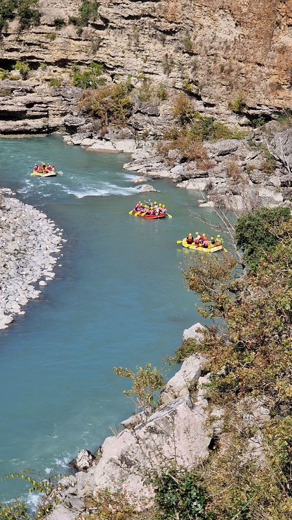 Von Permet: Erstaunliches Rafting-Erlebnis auf dem Vjosa-Fluss