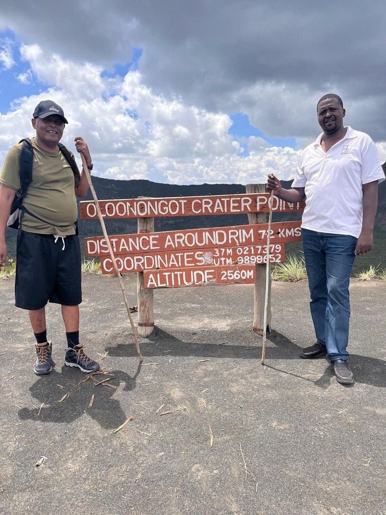Nairobi: Geführte Wanderung am Mount Longonot & Kraterrand-Abenteuer