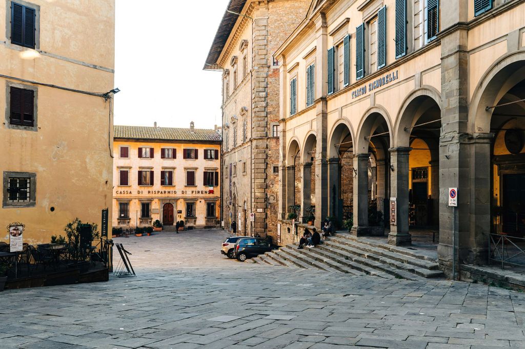 Cortona: Privater, geführter Rundgang mit Panoramablick