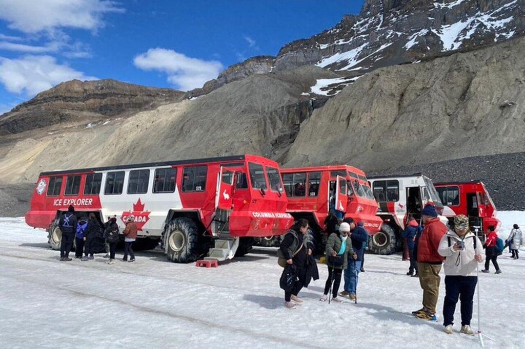 Calgary/Canmore/Banff: Columbia-Eisfeld, Peyto, Bow Lake