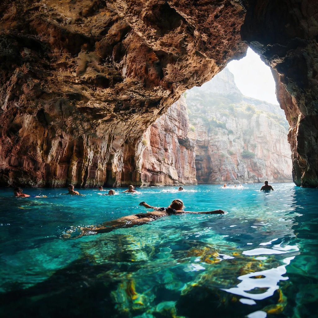 Kotor: Die Nr. 1 Tour zur Blauen Grotte & Gospa od Škrpjela