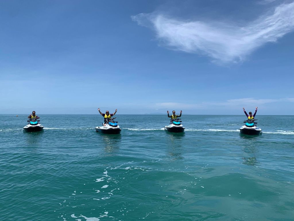 Jetski-Tour am Cape Cleveland