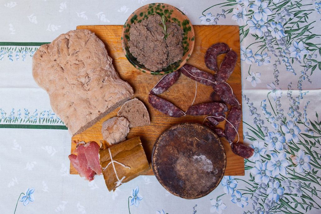 Foligno: Abendessen bei einem Einheimischen