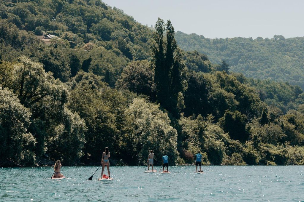 Albano-See in Castel Gandolfo: Stand-up-Paddleboard-Tour