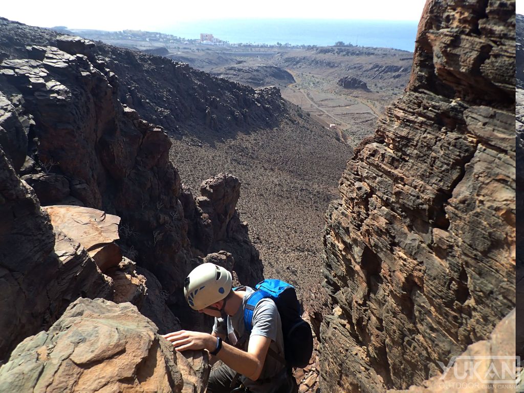 Gran Canaria: Klippenklettern bei Maspalomas (Via Ferrata)