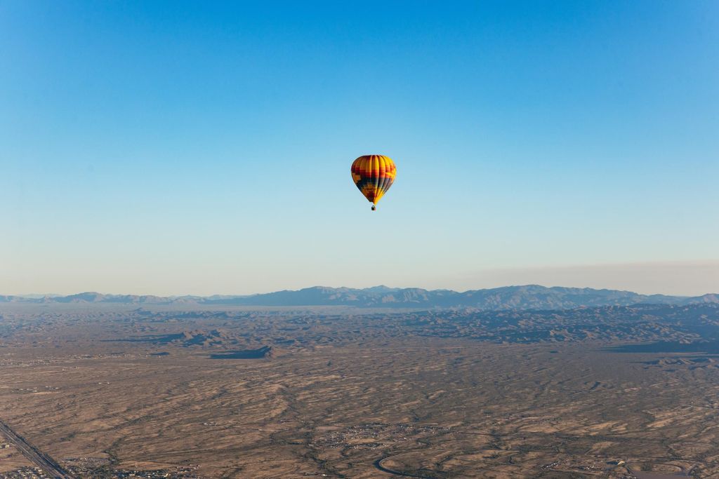Phoenix: Heißluftballonfahrt mit Champagner