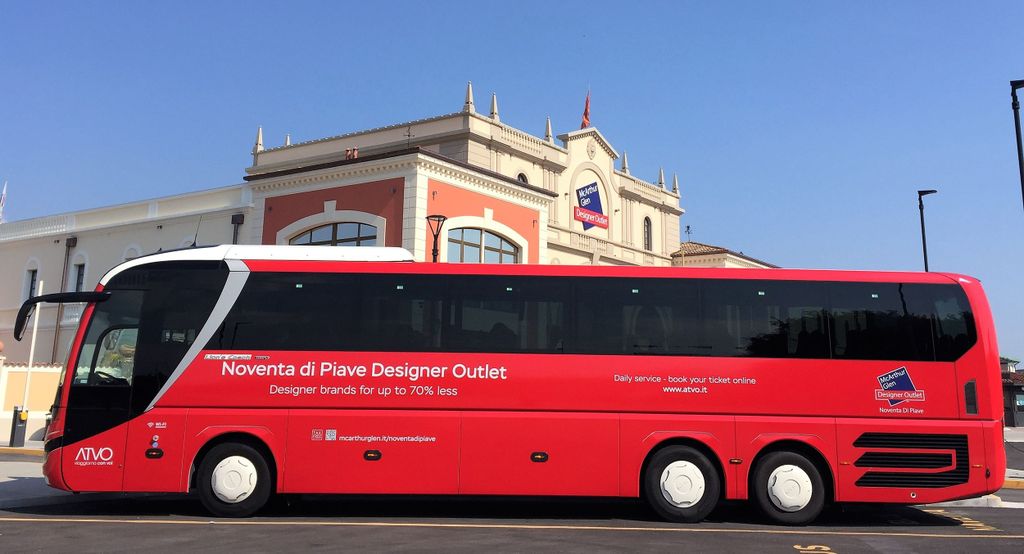 Jesolo Lido: Expressbus zum Noventa di Piave Designer Outlet