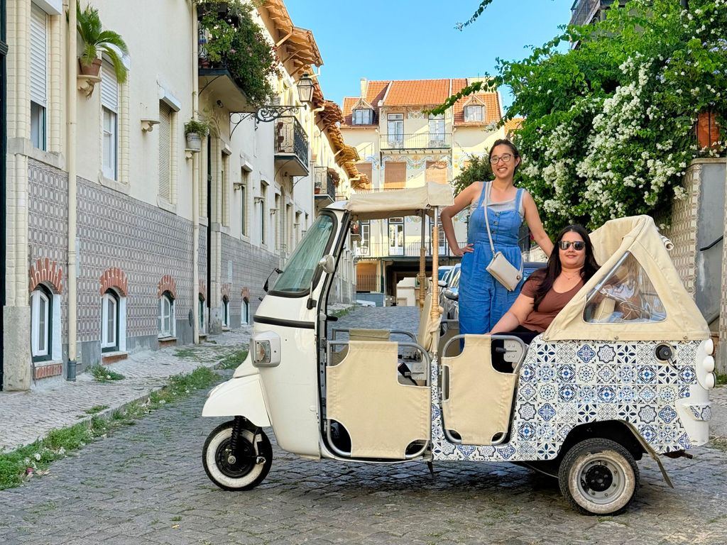 Lissabon: Tuk Tuk mit Abholung vom Hotel und dem Besten der Altstadt