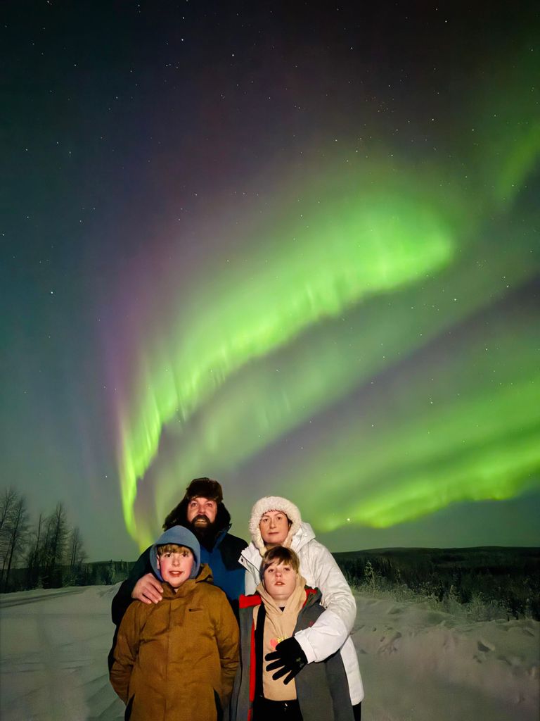 Rovaniemi: Familienfreundliches Nordlichter-Erlebnis & Foto