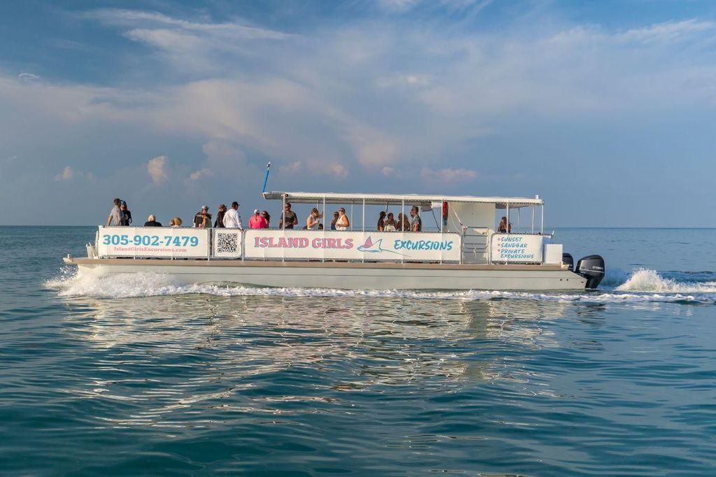 Marathon, Florida Keys: Sonnenuntergangsfahrt mit lokalen Meeresfrüchten