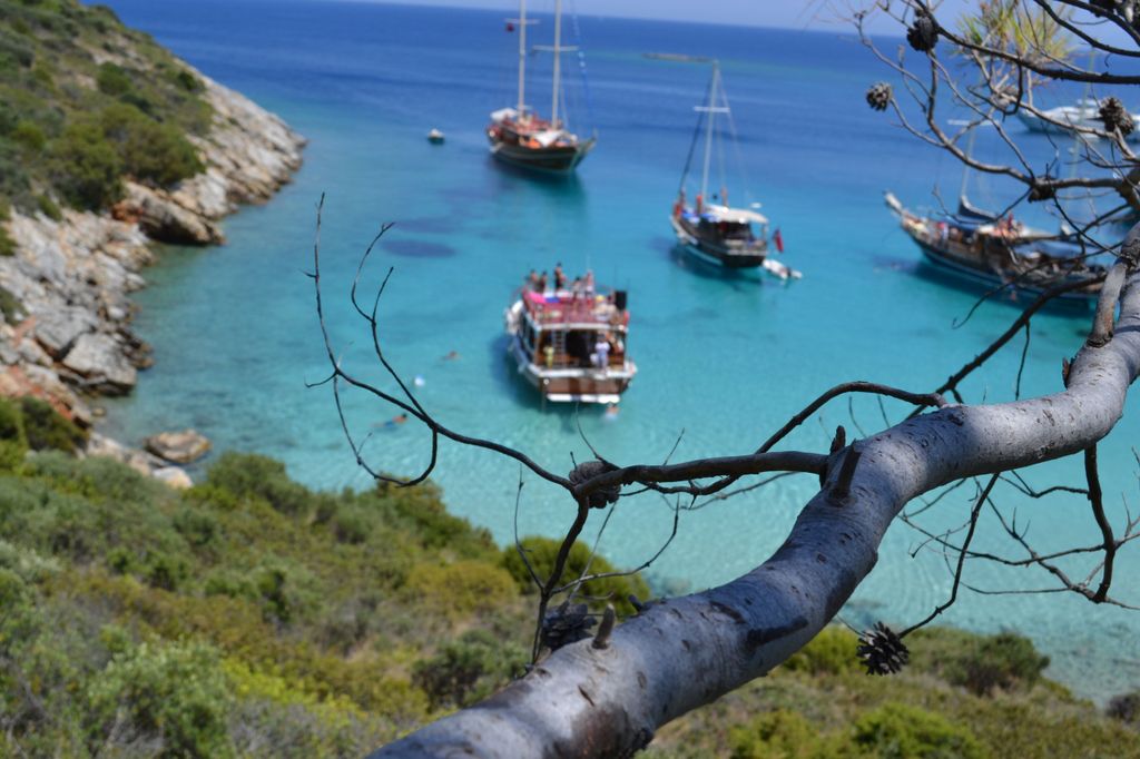 Ganztägige Bootstour zur Insel Orak ab Bodrum