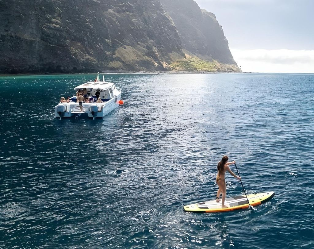 Funchal: Katamarantour am Morgen/Abend mit offener Bar & Snacks