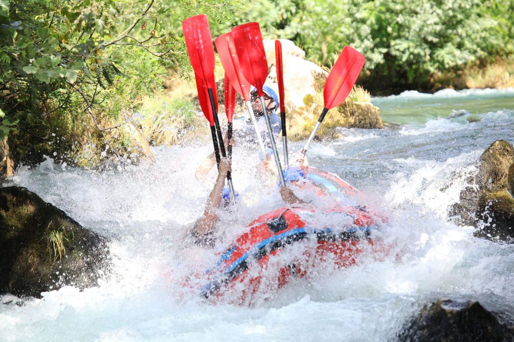 Split: Rafting auf der Cetina mit lizenziertem Rafting-Guide