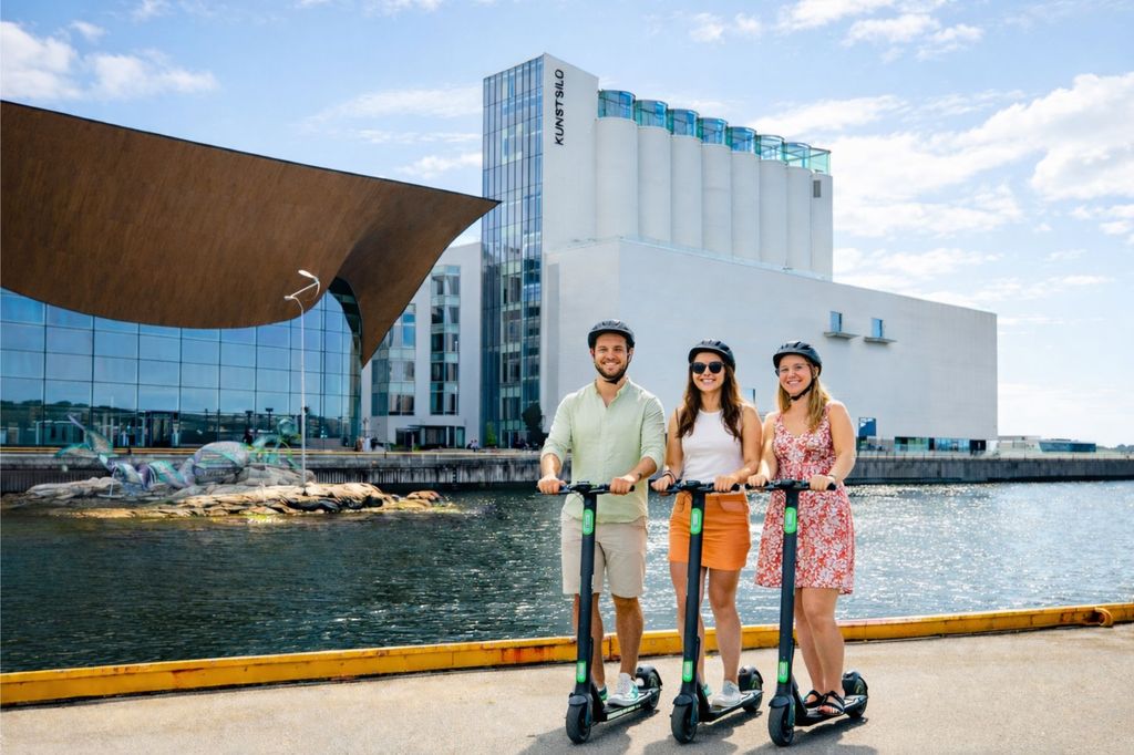 Kristiansand: E-Scooter-Tour – Highlights der Stadt