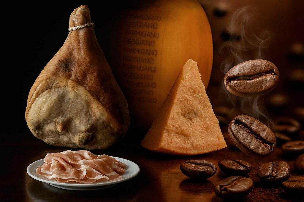 Parma: Parmigiano, Prosciutto und Kaffee-Tour mit Verkostung