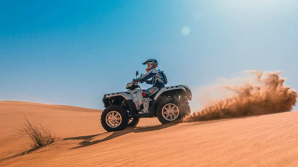 Von Douz aus: Sahara Wüste Quad Biking ATV Tour