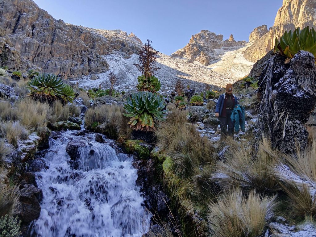 Mount Kenya: 4-tägige geführte Wanderung zum Point Lenana
