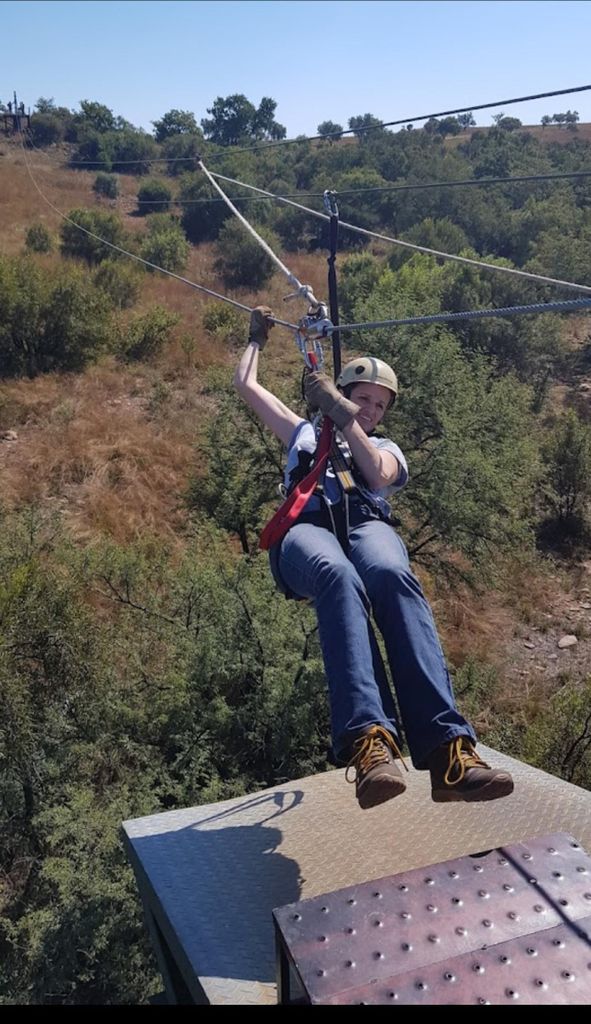 Broederstroom: Zipline-Tour mit Guide