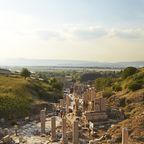 Überreste der Kuretenstraße in Ephesus